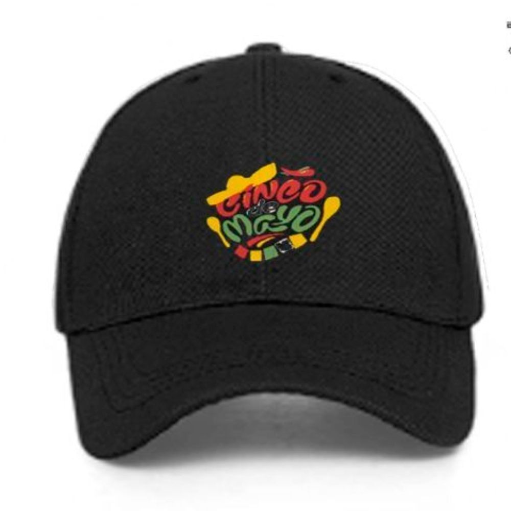 New Cinco De Mayo Hat Multi Colored Velcro Baseball Cap Mexico Mexican Pride